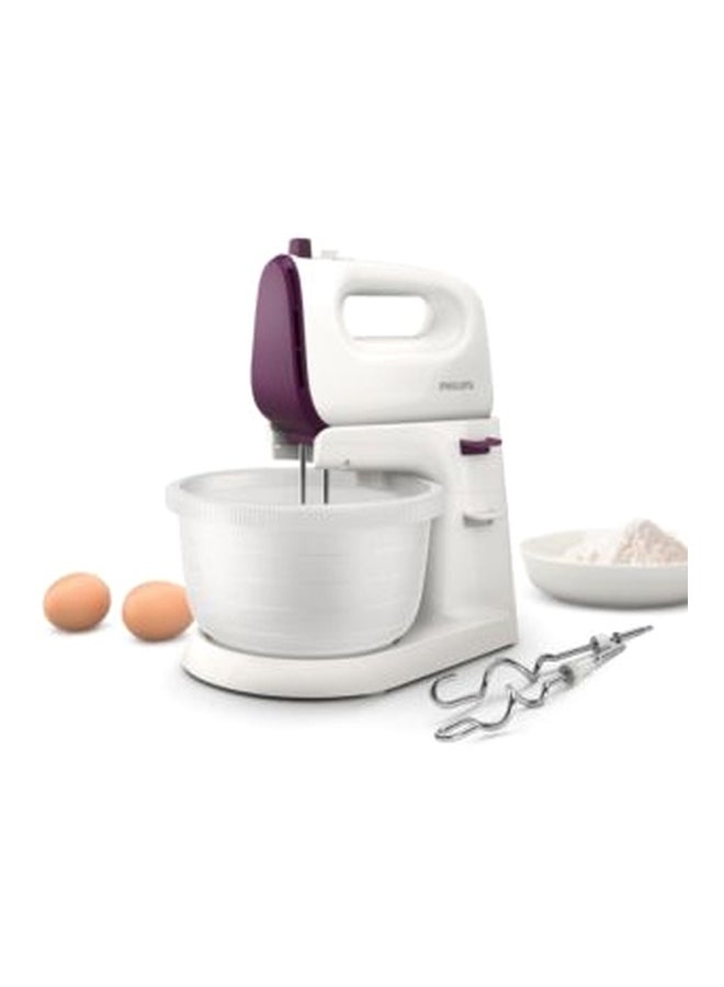Philips Mixer Grinder 450W 400 W HR3745/11 White/Purple - Image 2