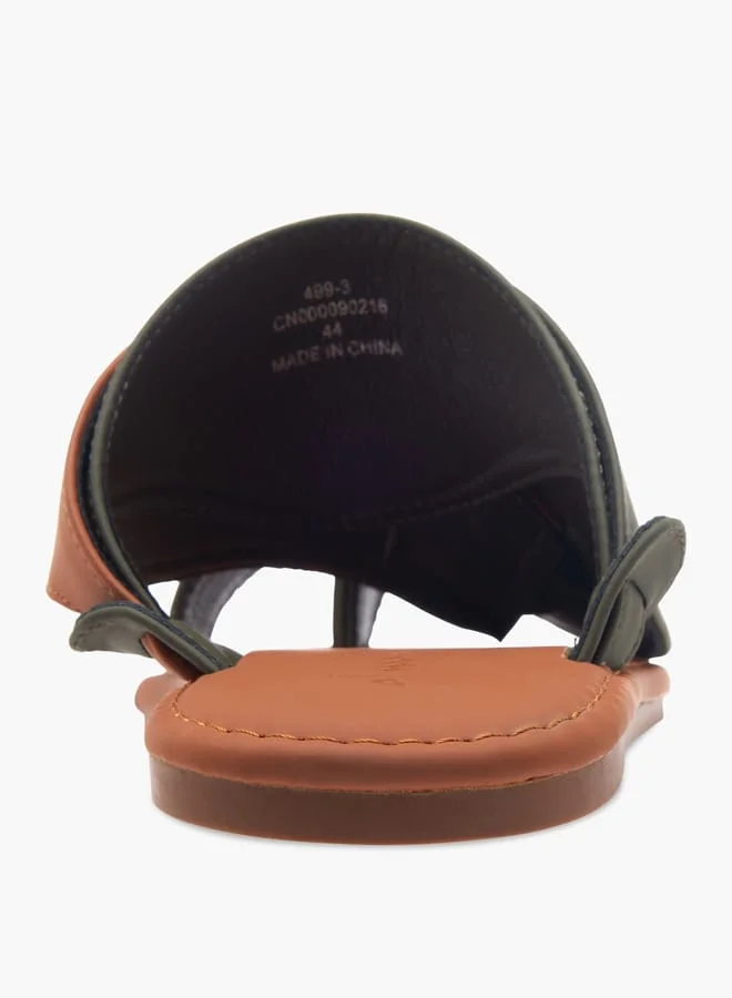 الواحة صنادل رجالية انزلاقية بنقوش