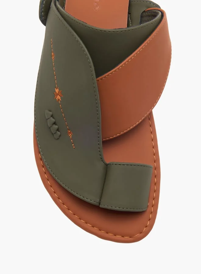 الواحة صنادل رجالية انزلاقية بنقوش