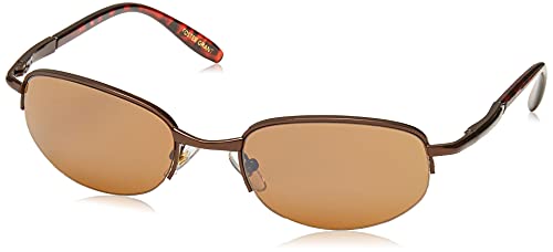 Foster Grant Men's Driver 52 Oval Sunglasses, Bronze/Brown, 54 mm - Image 1