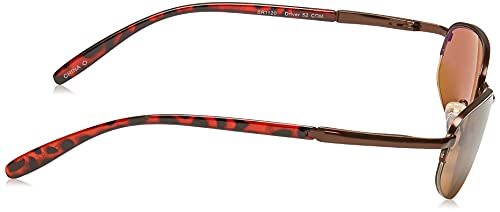 Foster Grant Men's Driver 52 Oval Sunglasses, Bronze/Brown, 54 mm - Image 4