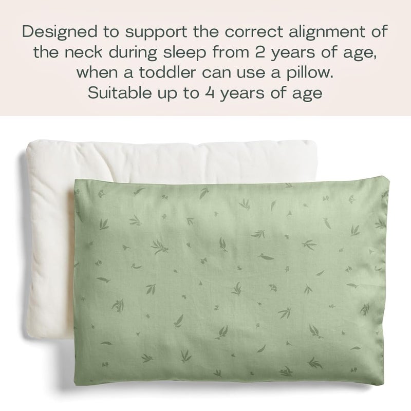 ergoPouch 0.3 TOG Pillow with Case - Soft, Low-Profile Pillow for Comfortable Sleep (Willow) - Image 2