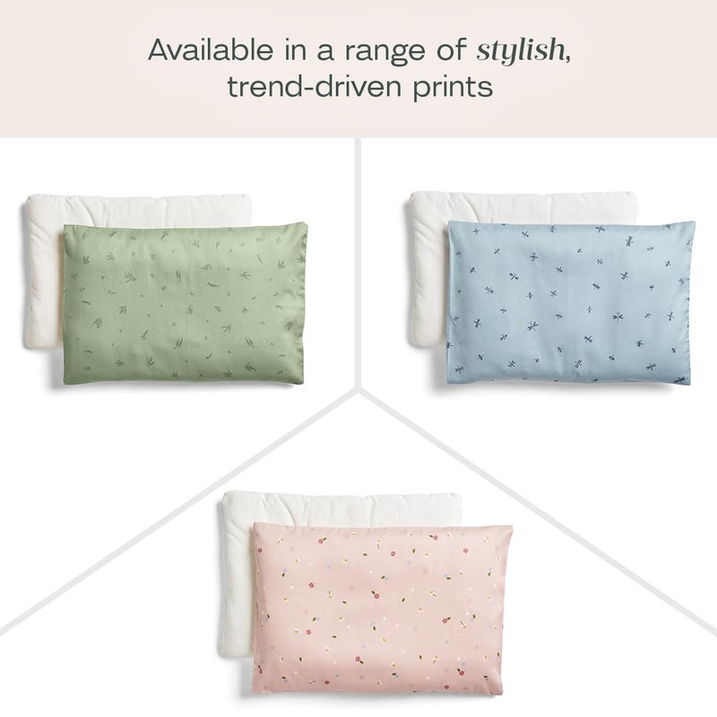 ergoPouch 0.3 TOG Pillow with Case - Soft, Low-Profile Pillow for Comfortable Sleep (Willow) - Image 3