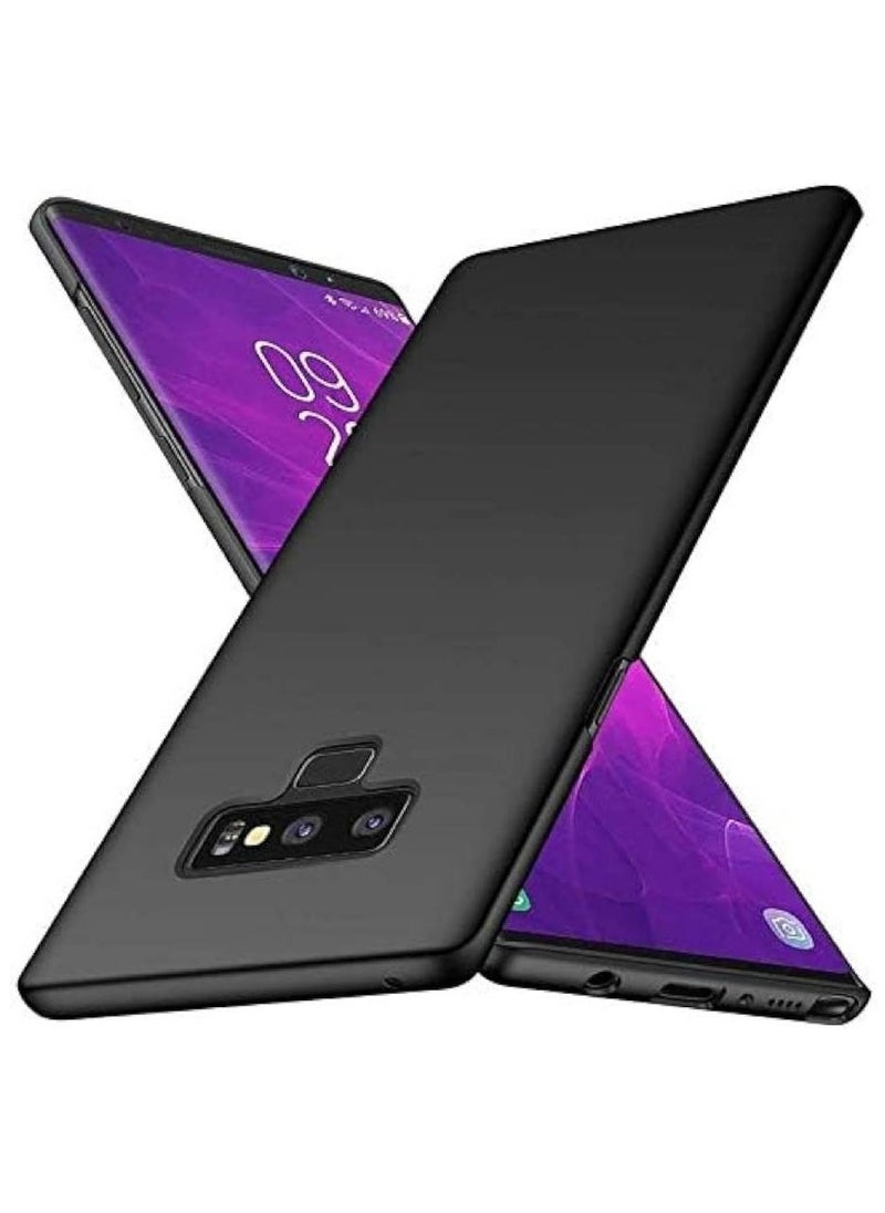 BGM Slim Fit Soft TPU Silicone Back Cover Case for Samsung Galaxy Note 9, Matte Black (Galaxy Note 9)