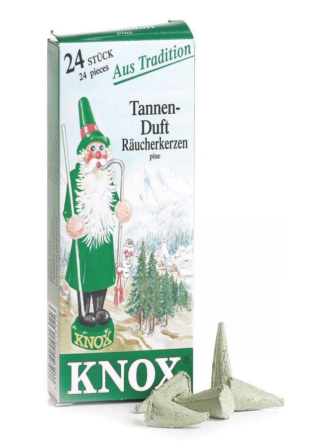 Knox Chalet House 2 x 4.5 Inch Metal Christmas Incense Smoker Figurine with Pine Incense Cones - Image 3