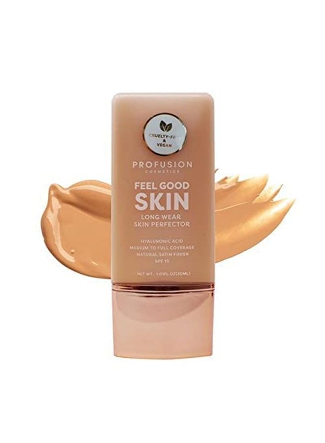 Profusion Cosmetics Cruelty-free Lightweight Feel Good Skin Liquid Foundation: Medium 5 - Image 1