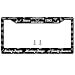 GENANY Monster Hunters License Plate Frame License Plate Frames TV Series Car License Plate Cover Fits Standard US Vehicles Movie Car Accessories Personalised Car Decorations for Women Men - Image 2