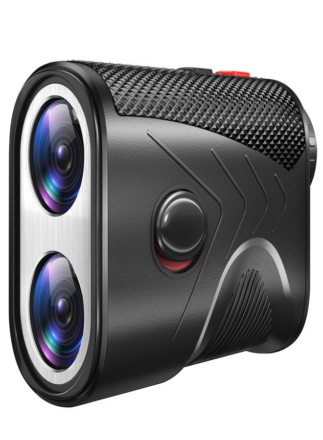 FCLPAN Golf Rangefinder with Slope, 1200 Yards Range Finder Golf, 7X Magnification Rangefinder with Flag Pole Locking Vibration, Rechargeable Range Finder with Magnet Stripe, Golf Accessories for Men - Image 1