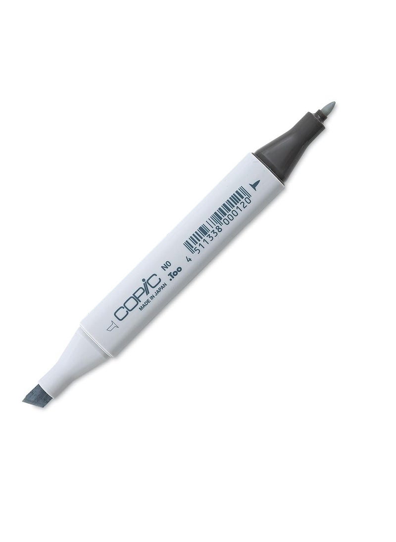 COPIC Copic Marker with Replaceable Nib, N0-Copic, Neutral Gray 