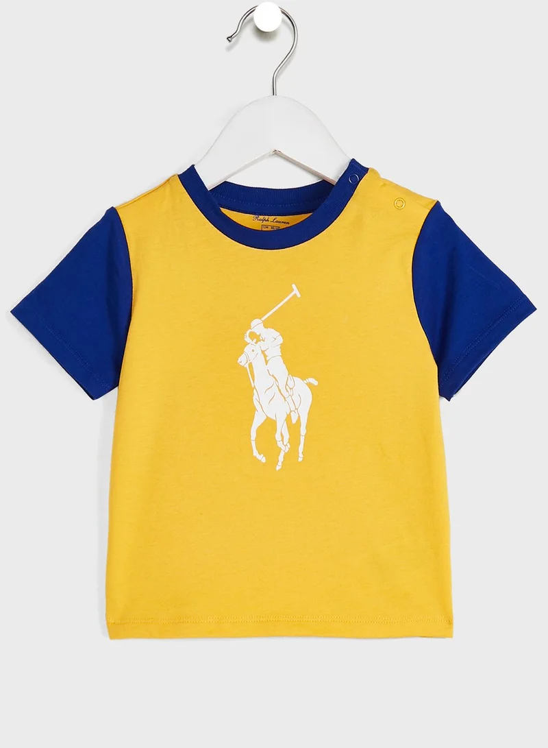 POLO RALPH LAUREN Infant Colour Block Casual Set