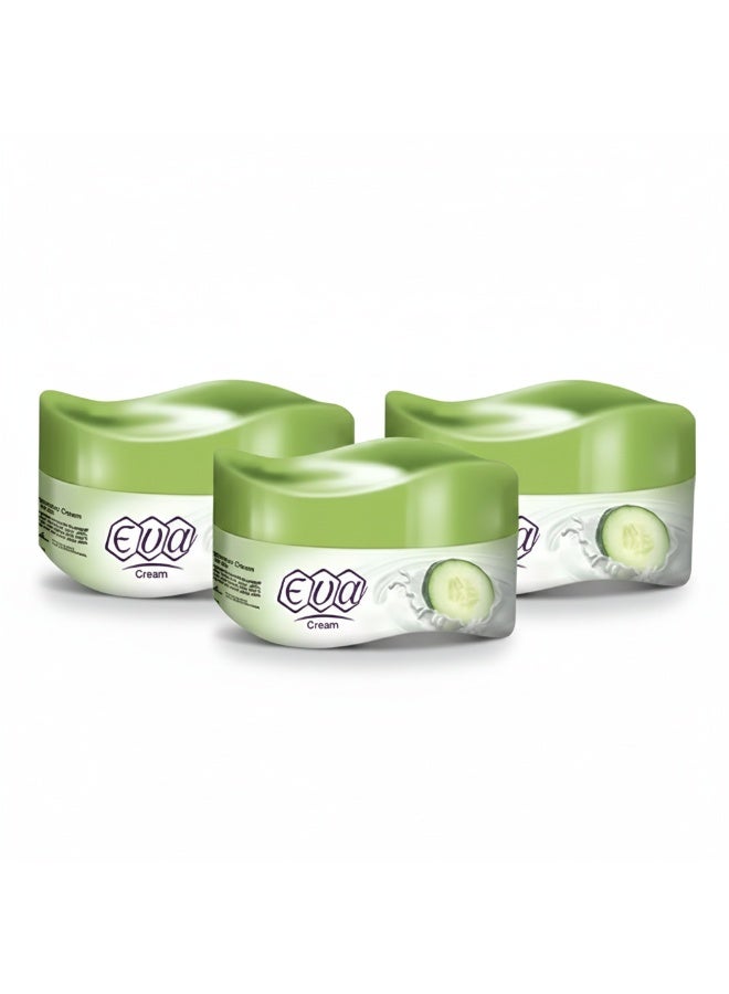 إيفا كريم بالخيار للبشرة الدهنية من ايفا 20 جم (3 قطع) - Image 1