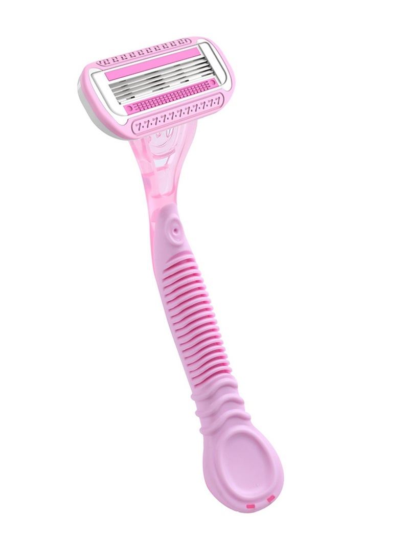 GOODMAX Disposable Razor, Shaving Razors, Flexible Pivoting Head, Lubricating Strip, Ergonomic Handle, Shower Safe for Women - Image 1