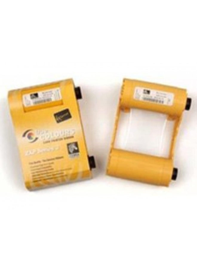 ZEBRA ZEBRA 800033-840 True Colours iX Series YMCKO Color Ribbon for ZXP Series 3 Card Printers. 200 Prints, w/ID Zone Premium White Blank Plastic CR80 30 Mil PVC Cards (500 pk)  - Image 4