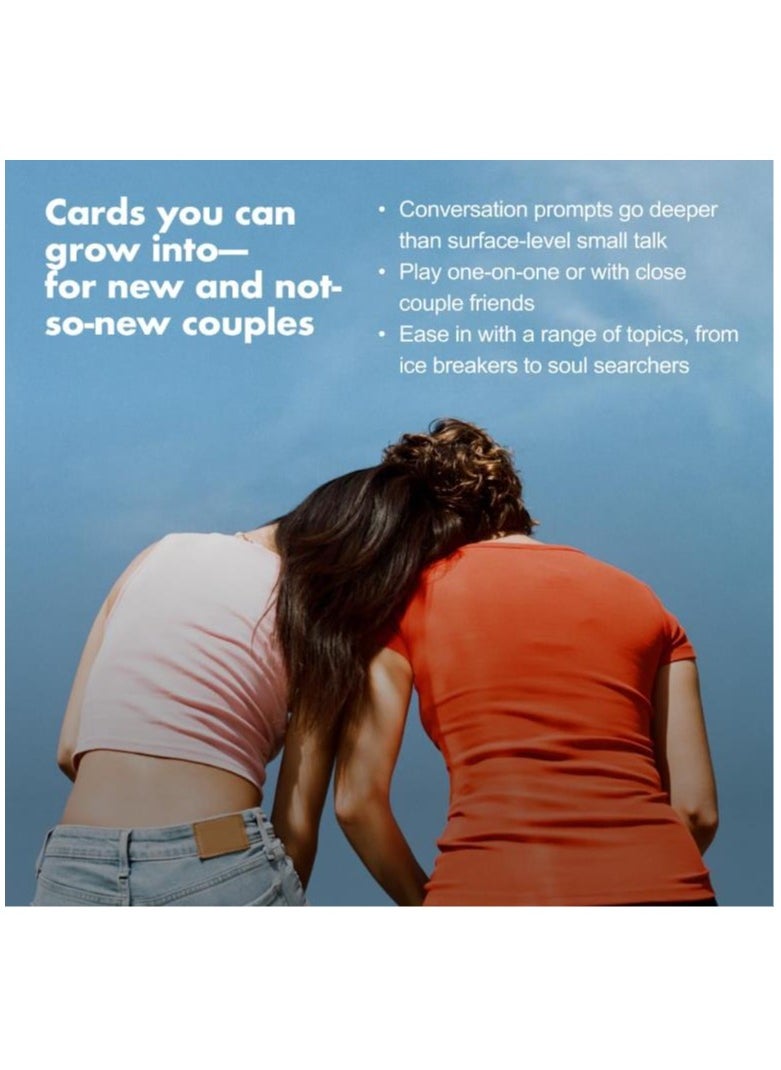 Date Deck by BestSelf Co Exciting Engaging And Though-Provoking Conversation Prompts Perfect For Unlocking Connection Intimacy and Meaningful Discussion  50 Cards
