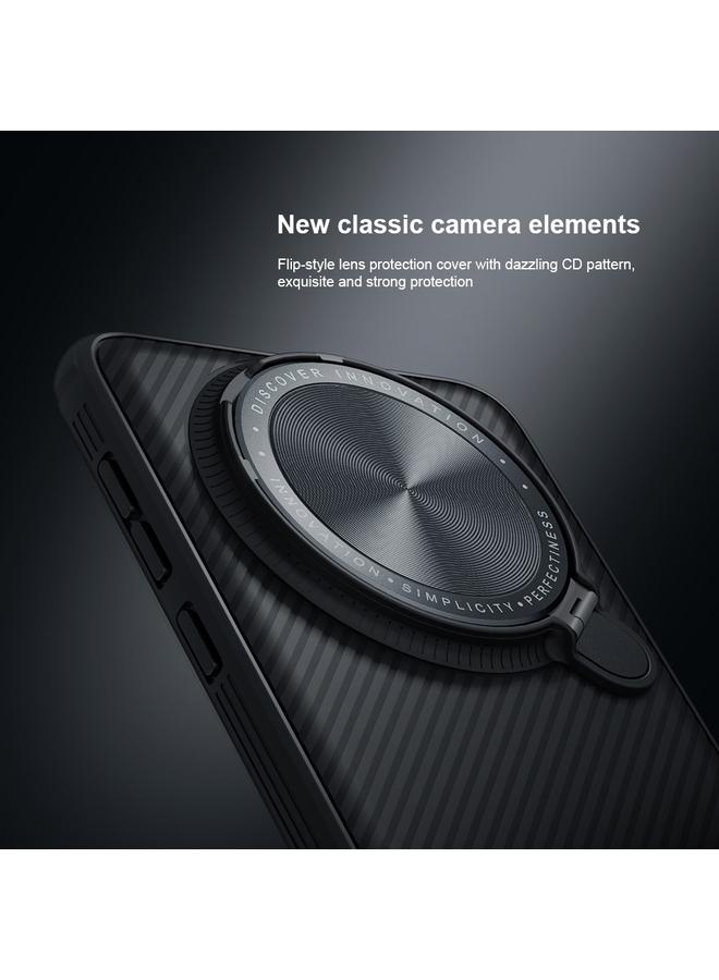 Nillkin Case For Huawei Mate 60 Pro/60 Pro+ Black Mirror Prop CD Texture Mirror MagSafe Magnetic Phone Case - Image 5