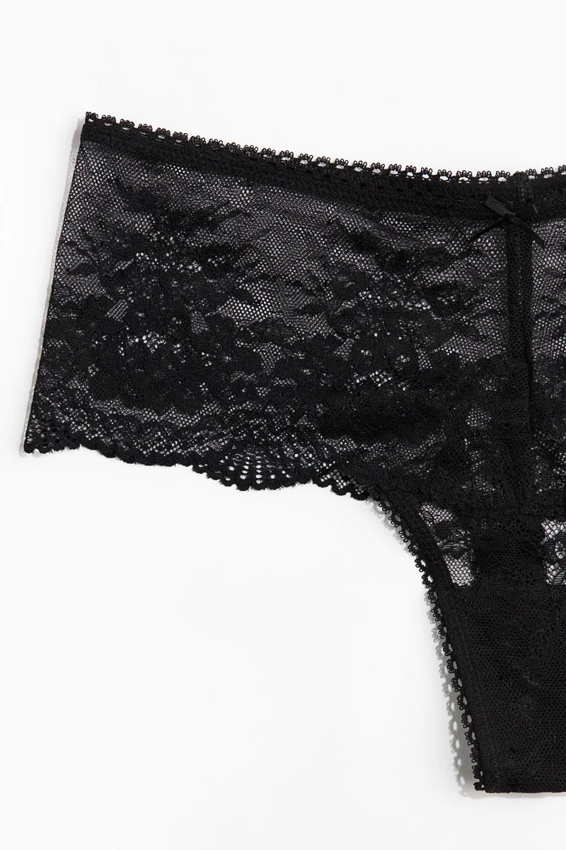 H&M 2-pack lace thong briefs