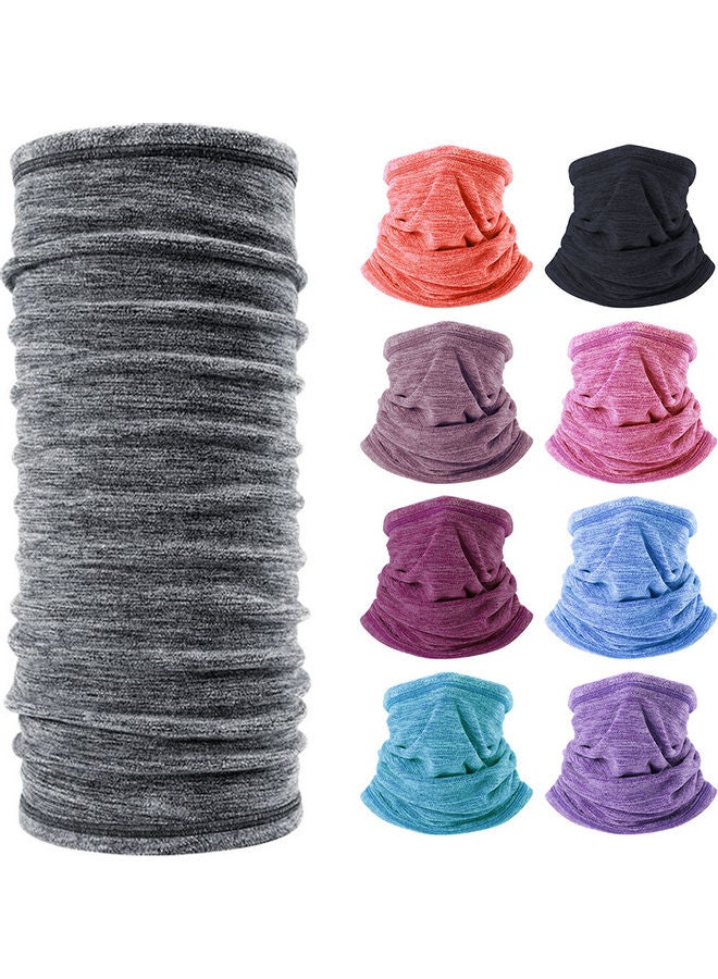 Generic Winter Sports Neck Warm Collar Thicken Soft Face Scarf Mask Neck Gaiter Neck Cover for Winter Dark Blue 30.00*1.00*25.00cm  - Image 3
