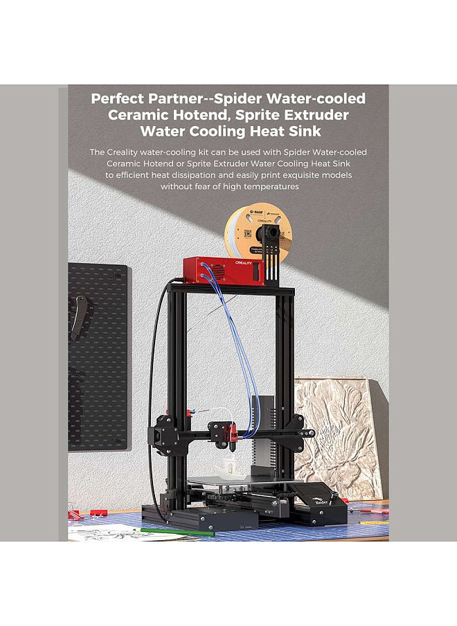 Generic Creality Watercooling Kit Pro for Efficient Heat Dissipation Adopt Silent Centrifugal Pump Durable & Long lasting Upgrade Accessory  - Image 5