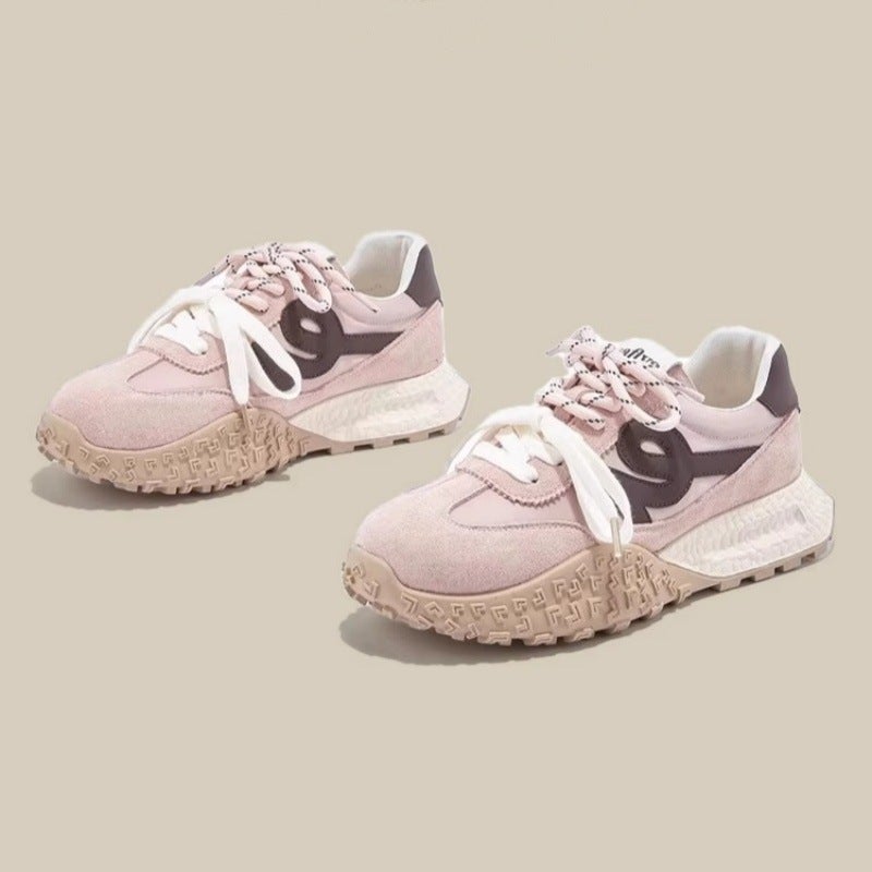 Women's Retro Chunky Sneakers with Inner Height - Image 2