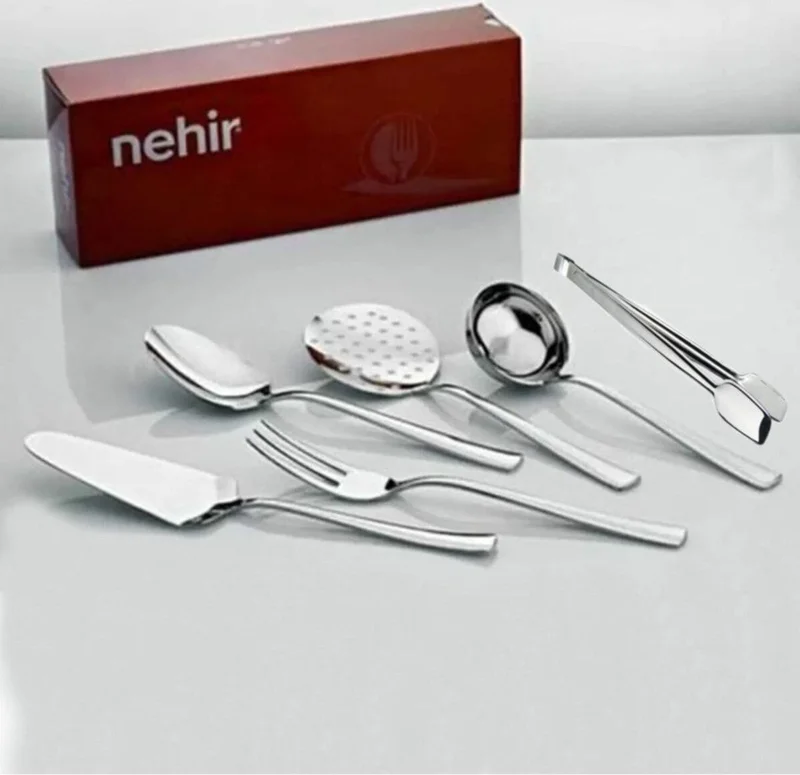 نهير Sahra Service Set - 6 Piece Table Service Set