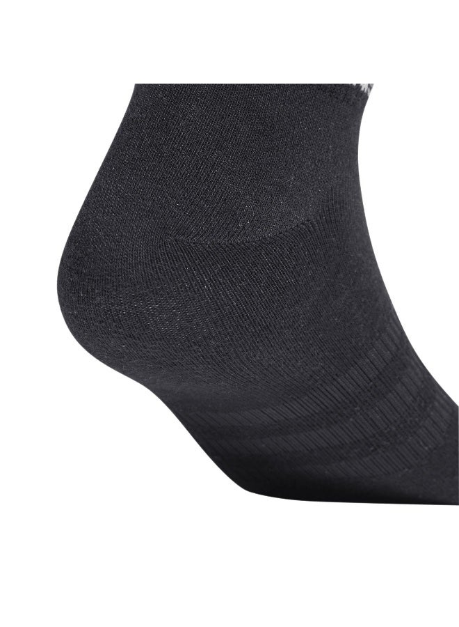 adidas جوارب تدريب T Spw Ank 3P رمادية للجنسين مقاس 7.5K - 9.5K  - Image 4