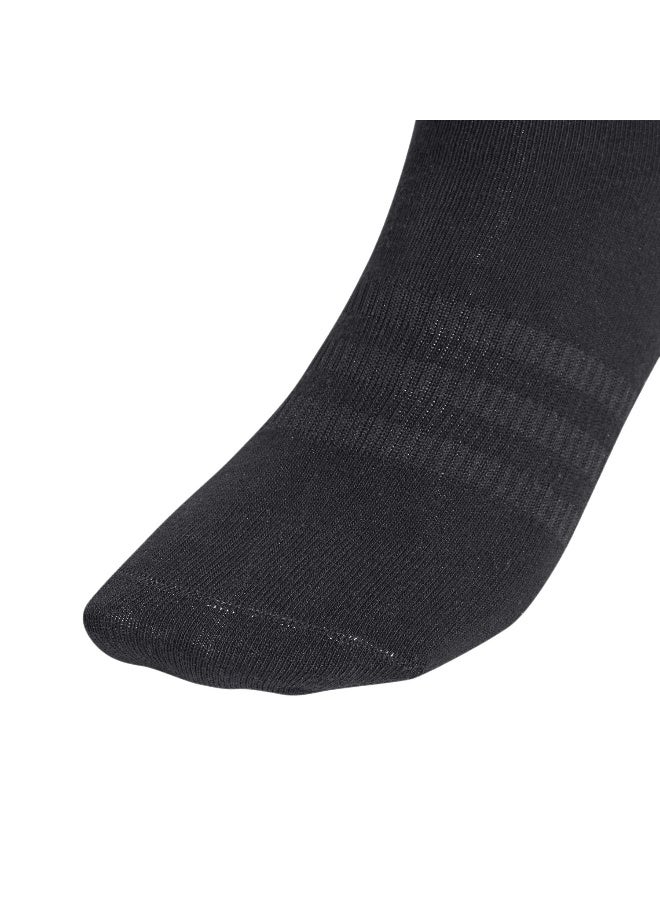 adidas جوارب تدريب T Spw Ank 3P رمادية للجنسين مقاس 7.5K - 9.5K  - Image 3