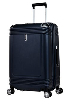 eminent Hard Case Travel Bag Large Luggage Trolley Polycarbonate Lightweight Suitcase 4 Quiet Double Spinner Wheels With Tsa Lock KK10 Night Blue  - Image 1