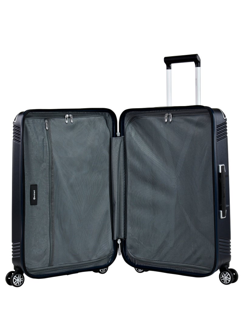 eminent - Hard Case Travel Bag Large Luggage Trolley Polycarbonate Lightweight Suitcase 4 Quiet Double Spinner Wheels With Tsa Lock KK10 Night Blue - Image 1