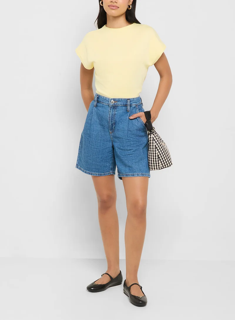 GUESS Close Toe Ankle Strap Ballerinas