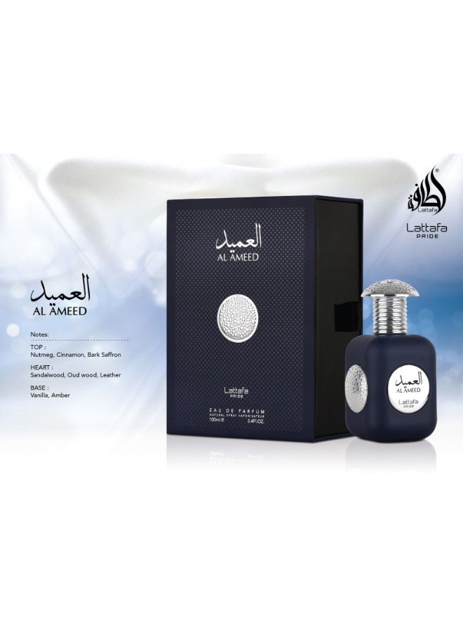 Lattafa - Lattafa PRIDE Al Ameed Eau De Parfum for Men - 100ml | Long-lasting Sophistication - Image 1