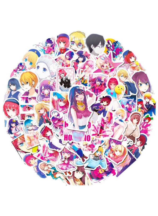 NIBEMINENT 50 Pcs My Push Kid Deco Kit Waterproof Stickers, High Definition Printing Bright Colors, Suitable for Laptop Skateboard Luggage Water Bottle Guitar DIY - Image 2