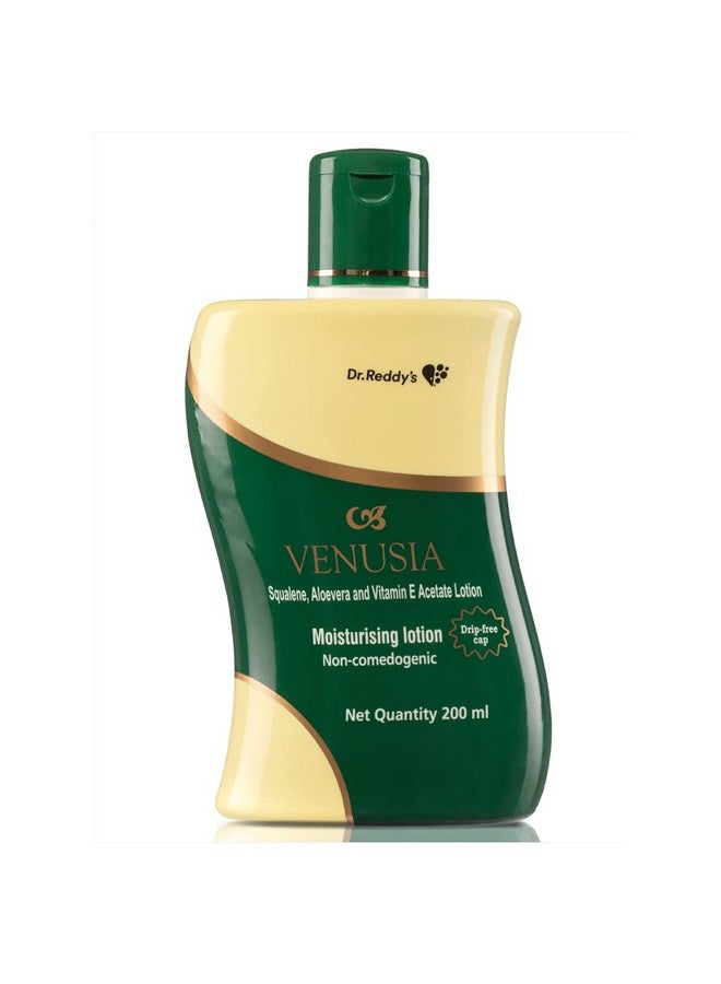 VENUSIA Dr Reddy'S I Moisturizing Lotion I Enriched With Vitamin E, Aloe Vera & Squalene I Daily Face And Body Lotion I Soothing Itch Relief, Non-Greasy, 200Ml - Image 1