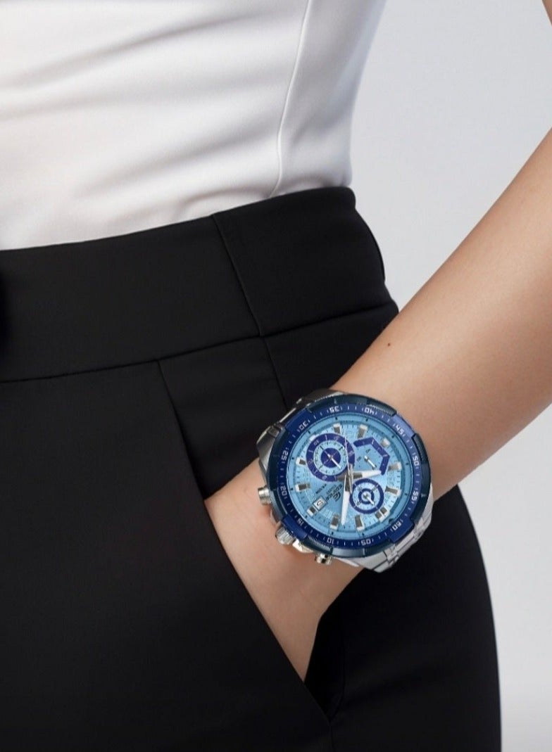 كاسيو ساعة كلاسيكية ذات ثلاث أعين مضادة للماء من نوع كوارتز - Image 2