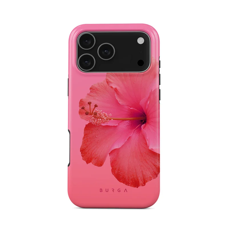 BURGA iPhone 17 Pro Max Island Girl Premium Case Compatible with Hybrid Dual-Layer Hard Shell + Silicone Protection - Scratch-Resistant Shockproof Mobile Cover