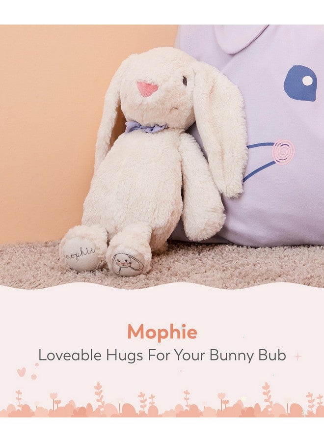 Mi Arcus Mophie Cute Plush Huggable Stuffed Animal Bunny Soft Toy for Girls/Baby/Boys/Kids Gift/White/27 CM - Image 3