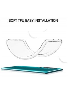 دبليو تيك غطاء جراب زاوية ناعم من مادة TPU لهاتف Realme X50 Pro 5G شفاف  - Image 3