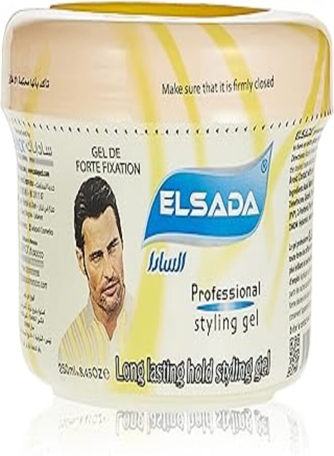 Sada's Styling Gel, Yellow-250ml