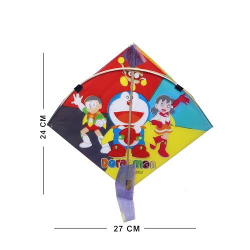 Ekan Kite Cheel Patang Traditional Set of 60Pcs Lohri/Makar Sankranti Decorations Items Kites (Multicolour) - Image 2