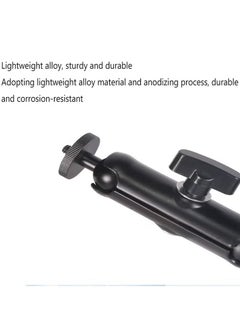 Generic Motorcycle Mount for Insta360 One X3 , One X2 ,One RS,One R,GoPro Hero, Double Ball Handlebar Mount for Action Camera (Black)  - Image 5