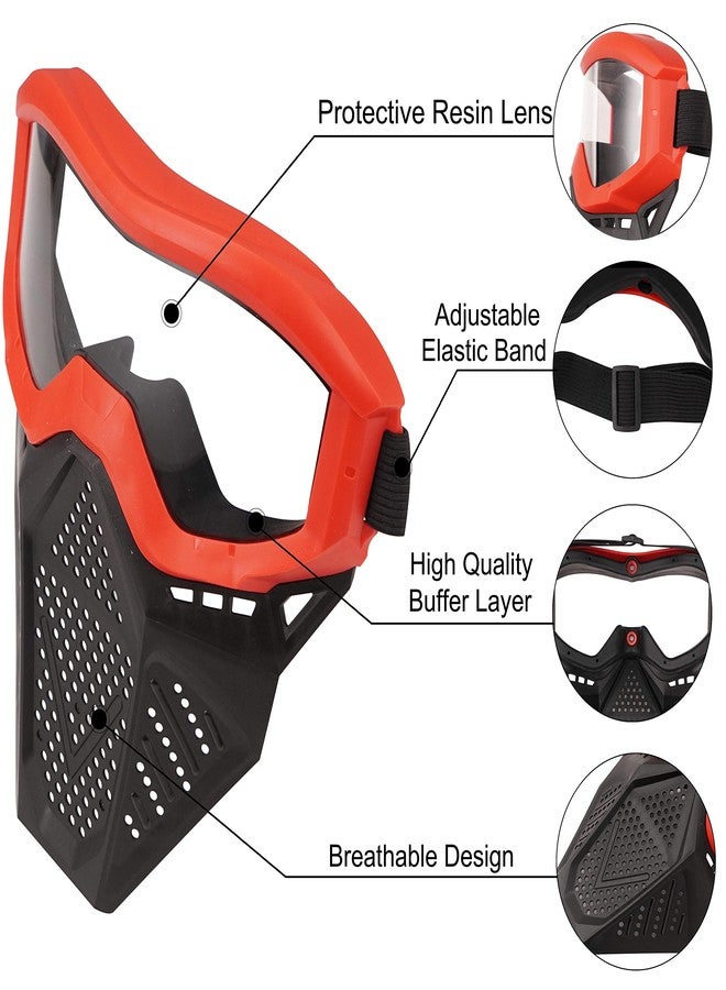 Surper Tactical Mask Compatible with Nerf Rival, Apollo, Zeus, Khaos, Atlas, Artemis Blasters Rival Mask (2) - Image 4