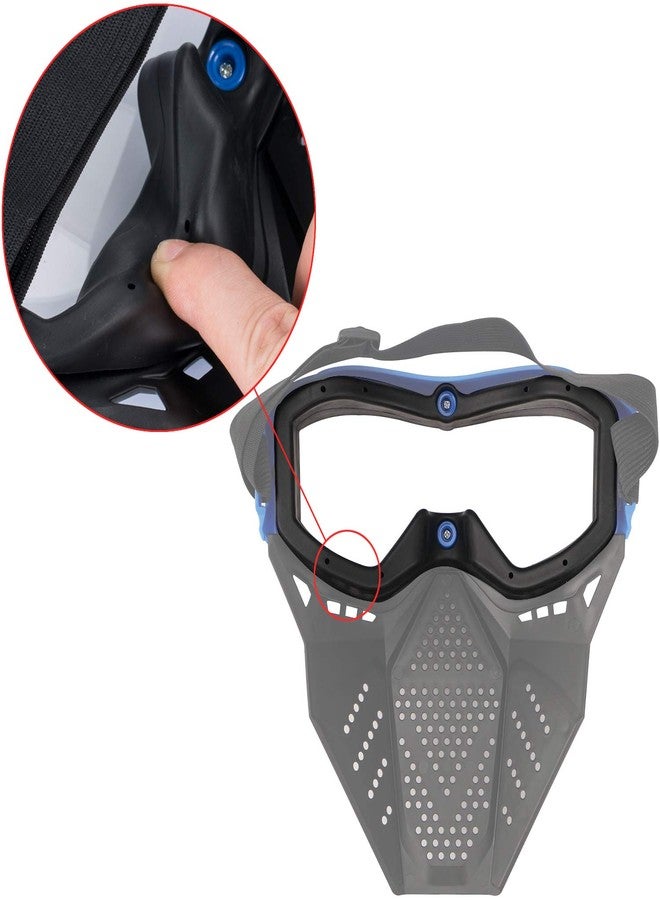 Surper Tactical Mask Compatible with Nerf Rival, Apollo, Zeus, Khaos, Atlas, Artemis Blasters Rival Mask (2) - Image 5