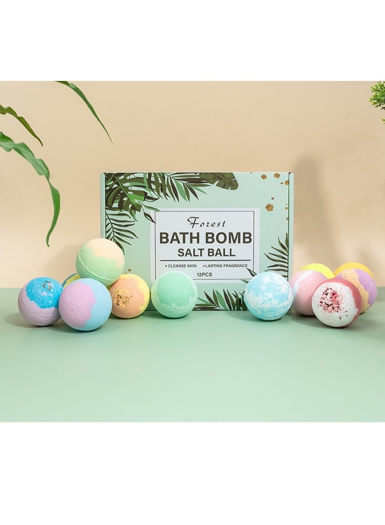 Adult Aromatherapy Bath Ball Gift Set, Essential Gift for Gift (60GX12PCS) - Image 1