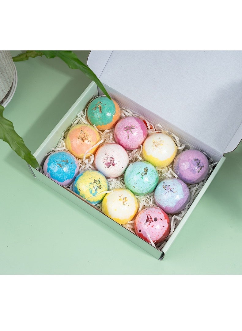 Adult Aromatherapy Bath Ball Gift Set, Essential Gift for Gift (60GX12PCS) - Image 2