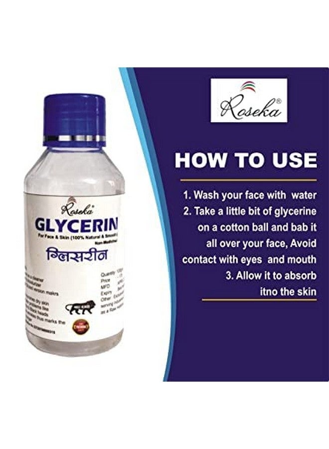 Roseka Glycerin And Combo set Natural Beauty & Skin Care 70x5 ml (Glycerin, Pack of -6) - Image 3