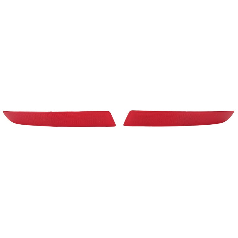 عاكس الصادم الخلفي ABS أحمر - الجانب الأيمن 63147318555 - شريط عاكس قوي للصادم الخلفي للسيارة مخصص لبي إم دبليو الفئة الخامسة F10 LCI 2012-2016 - Image 1