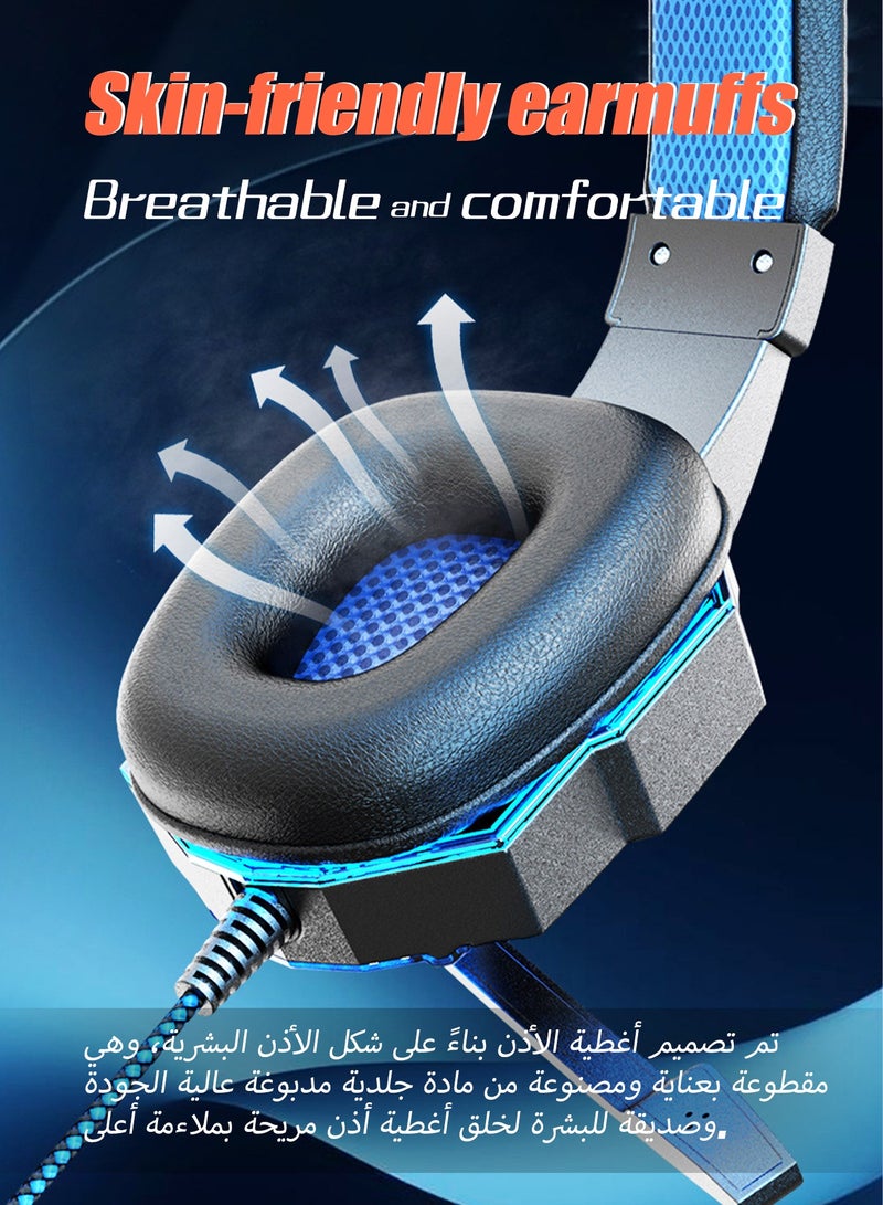 Wired Over-Ear Gaming Headphones For PS4/PS5/XOne/XSeries/Nintendo Switch/PC  - Image 4