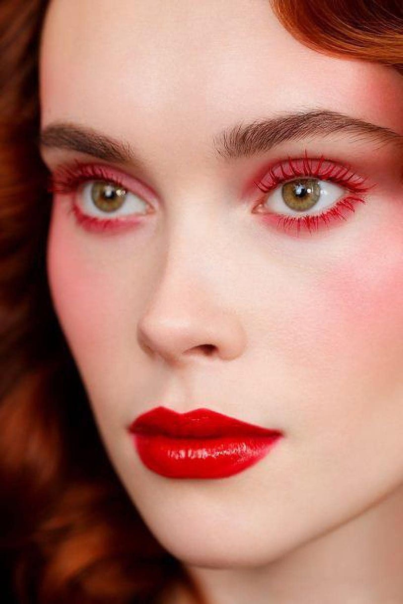 Red kajal matte finish pack of 6 - Image 4