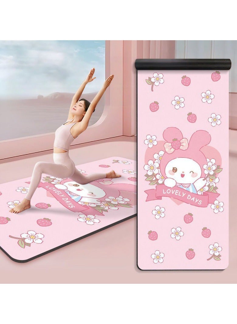 EBMINI Thick Anti Slip Home Fitness Yoga Mat 