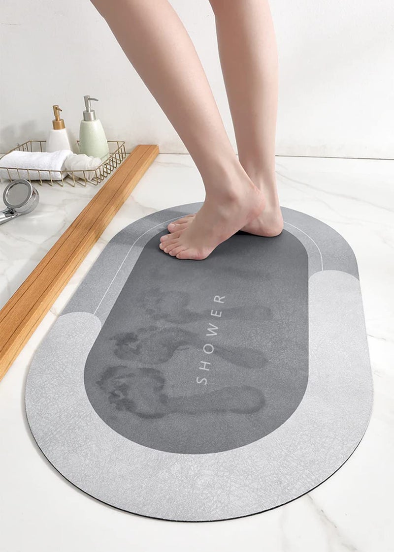 Evona Super Absorbent Floor Mat Quick Drying Innovative Bathroom Carpet Kitchen OilProof Bath Mat Modern Simple NonSlip Floor Mats 40x60cm - Image 2