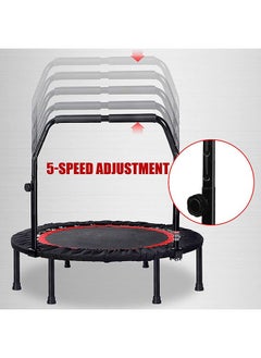 Arabest Foldable Mini Trampoline, Indoor Trampoline for Kids, Adults Indoor/Garden Workout, Fitness Rebounder  - Image 3